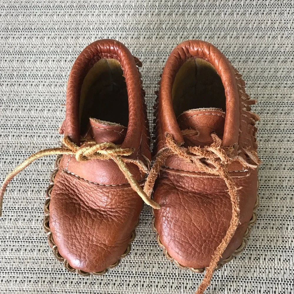 N/A moccasins leather